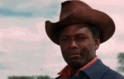 Hat Tip Buck And The Preacher GIF