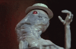 Hat Tip M'lday Alien GIF