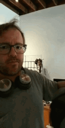 Hat Trick Guy Threw GIF