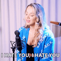 Hate Hate Hate Emma Heesters Singing GIF