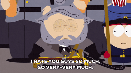Hate Hate Hate South Park Character GIF