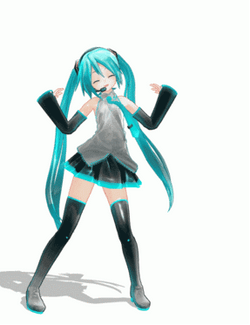 Hatsune Miku Dance Anime GIF