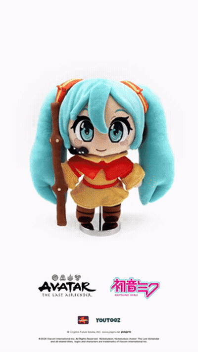 Hatsune Miku From Avatar The Last Airbender GIF