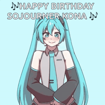 Hatsune Miku Smiling With Tie GIF