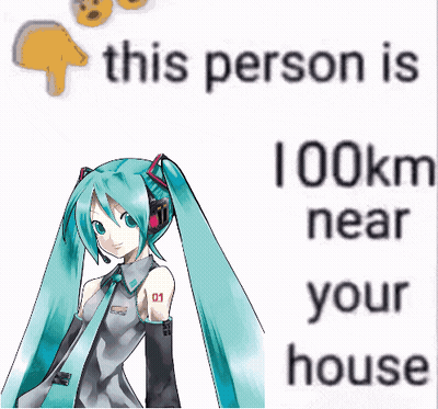 Hatsune Miku With 01 On Shoulder GIF