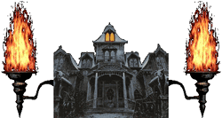 Haunted House Fire Torch GIF