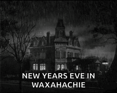 Haunted House New Years Eve GIF