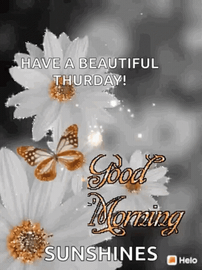 Have A Beautiful Thursday Sunshines Greeting Card GIF
