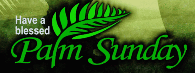 Have A Blessed Happy Palm Sunday GIF