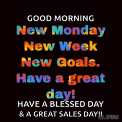 Have A Blessed Monday And Great Sales Day GIF