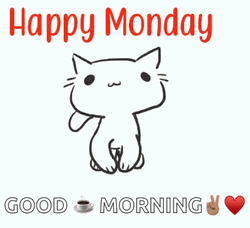 Have A Blessed Monday With Little Kitty GIF