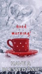 Have A Blessed Wednesday Coffee With Heart Smoke GIF