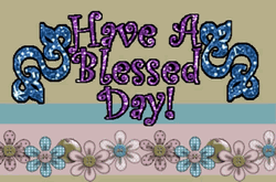 Have A Blessed Wednesday Glittering Text GIF