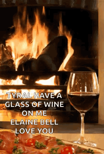 Have A Glass Of Wine On Me GIF