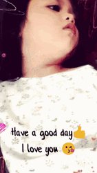 Have A Good Day Cute Little Daughter GIF
