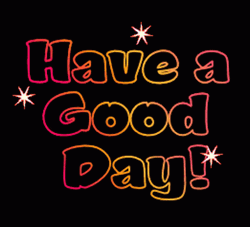 Have A Good Day With Sparkles GIF
