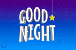 Have A Good Night Hopping Letters GIF