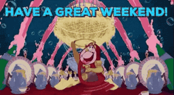 Have A Good Weekend Cogsworth Dancing GIF