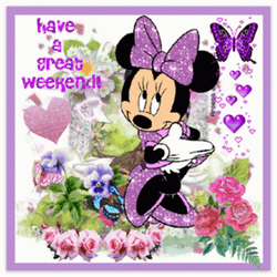 Have A Good Weekend Cute Minnie Mouse GIF