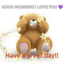 Have A Great Day At School Brown Bear GIF