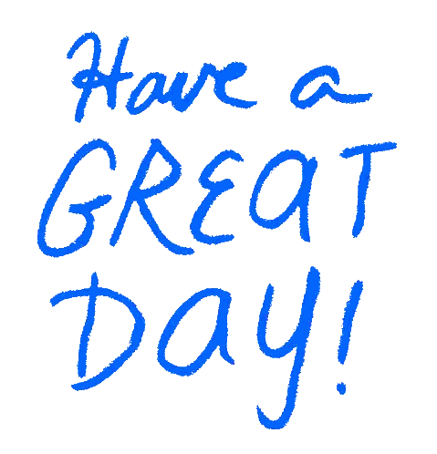 Have A Great Day Text Sticker