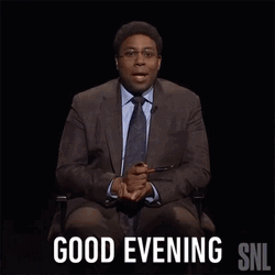 Have A Great Evening SNL Live GIF