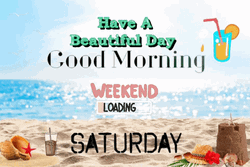 Have A Great Saturday Beach GIF