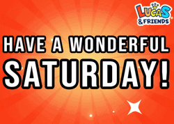 Have A Great Saturday Moving Text GIF