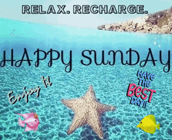 Have A Great Sunday Relax And Recharge GIF