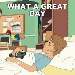Have A Great Wednesday Lying In Bed GIF