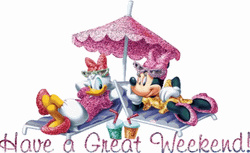 Have A Great Weekend Daisy Minnie GIF