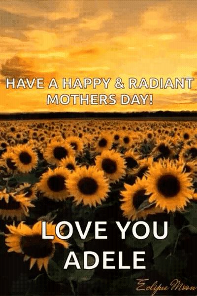 Have A Happy And Radiant Mothers Day ! Love You Adele GIF