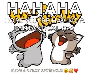 Have A Nice Day Cats Dance GIF