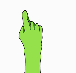 Have A Nice Weekend Green Hand Animation