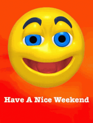 Have A Nice Weekend Smiley Emoji Wink