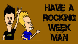 Have A Rocking Week Beavis And Butthead GIF