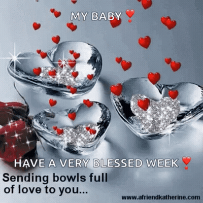 Have A Very Blessed Week Sending Bowls Full Of Love GIF