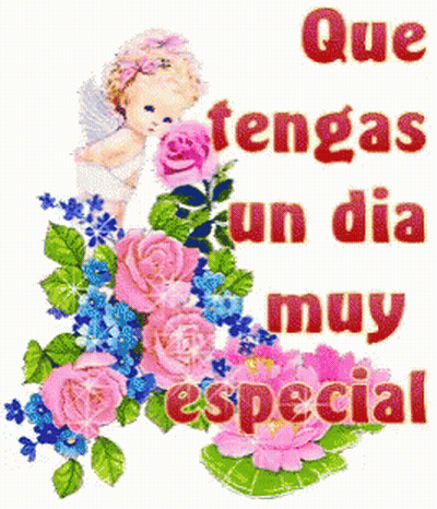 Have A Very Special Day With Flowers And Baby GIF