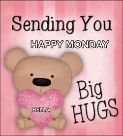 Have A Wonderful Monday Big Hugs GIF