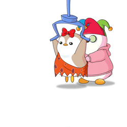Have A Wonderful Monday Penguin Claw GIF