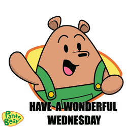 Have A Wonderful Wednesday Brown Bear GIF
