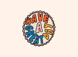 Have An Awesome And Great Day Pastel Color Greeting GIF