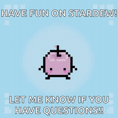 Have Fun On Stardew Poster GIF
