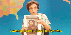 Have To Buy Wine Go Away GIF
