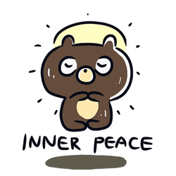Having A Peaceful Inner Thoughts GIF