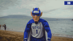 Hawaii Mascot Duke Football Run Away GIF