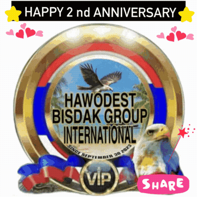 Hawodest Bisdak Group International Eagle Logo GIF