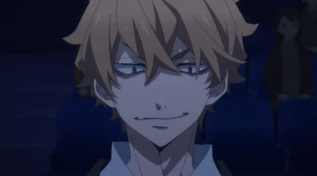Hayato Sasugai Evil Grin GIF