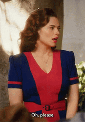 Hayley Atwell Oh Please GIF