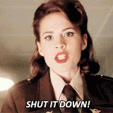 Hayley Atwell Shut It Down GIF